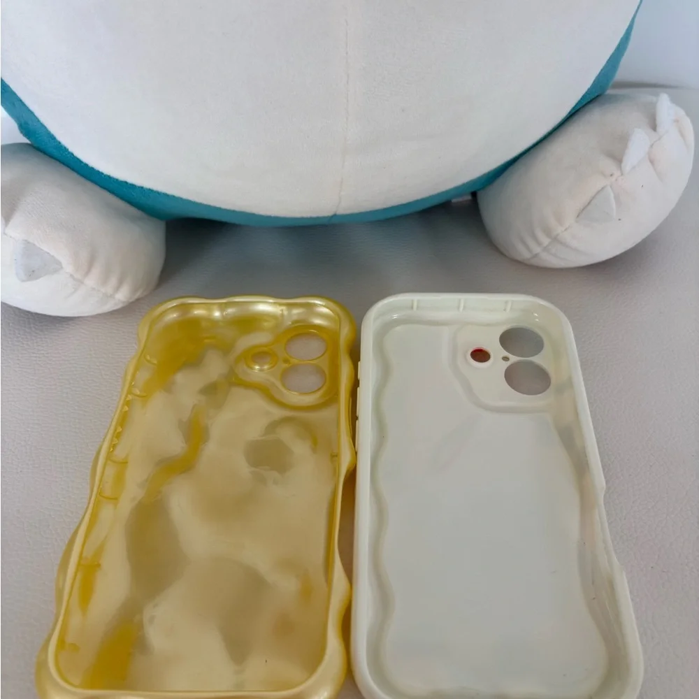 Colorful Patterned and Gold iPhone Case Set